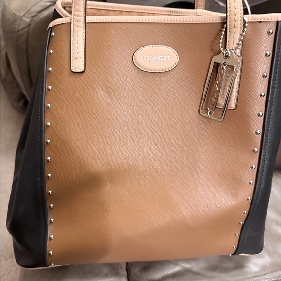 Coach metro color block tote bag y2k - Picture 2 of 10